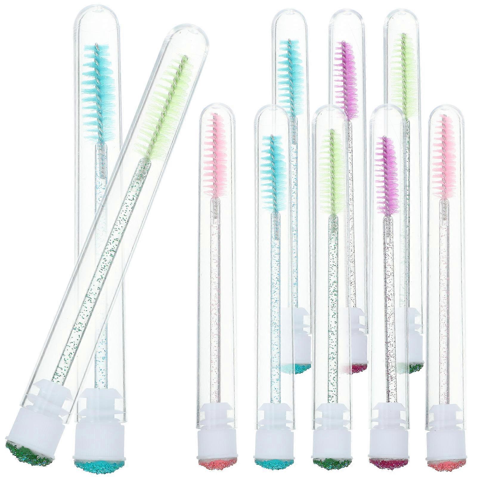 Mascara Brush Holder with Built-in Comb, Ideal for Beginners and Makeup Artists