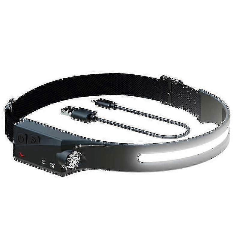 Led Headlamp 350 Lumens, Weatherproof, Usb Rechargeable, High Performance Headlamp For Outdoor, Camp