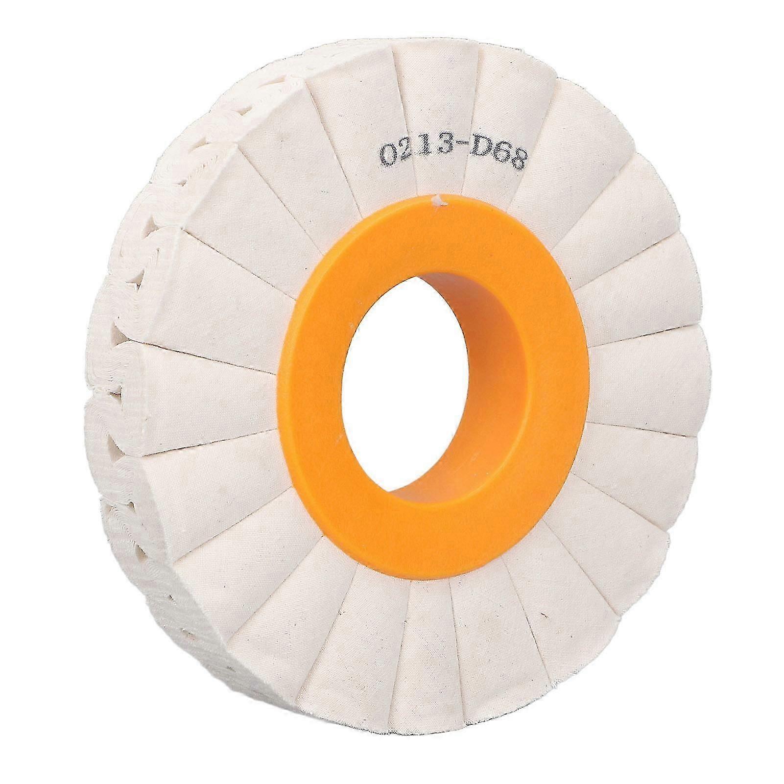 عجلة تلميع التلميع 150 مم OD 50 مم معرف 20 مم وسادة تلميع من القماش القطني السميك لطاحونة مقاعد البدلاء