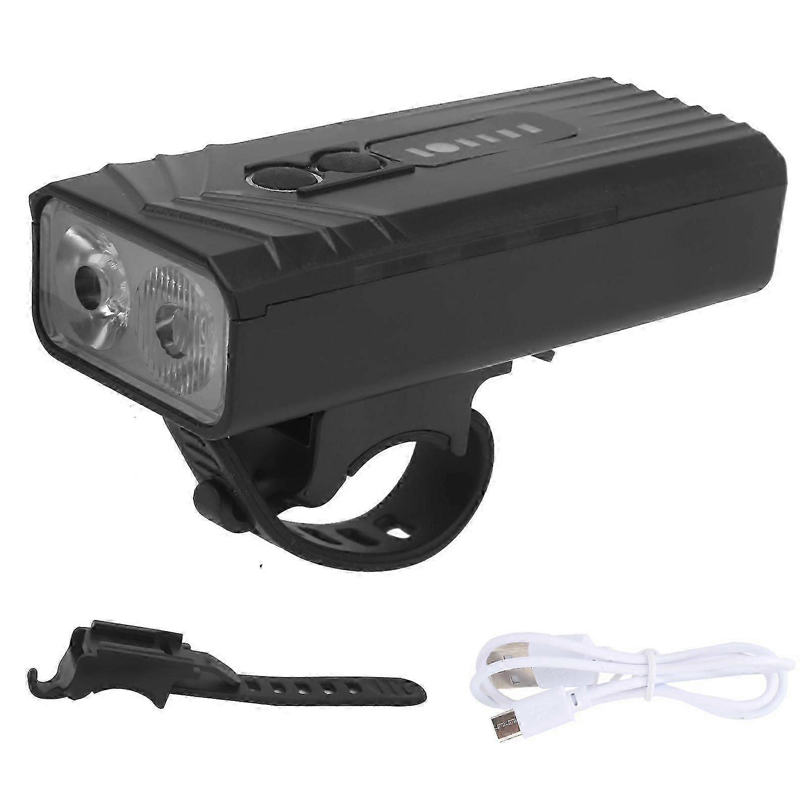 Multifunctional Bicycle Headlight USB Rechargeable Cycling Light Waterproof Bicycle Light