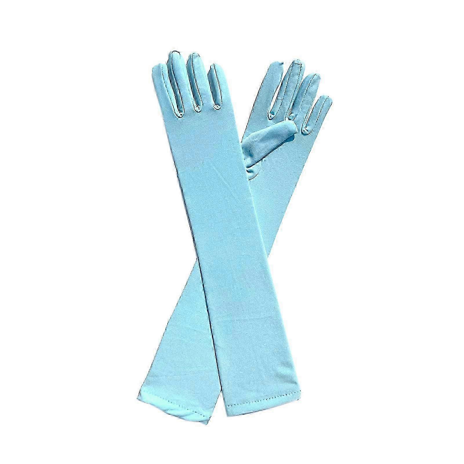 Erwachsene Over articulatio cubiti Stretch Long Spandex Opera Handschuhe PUW1214