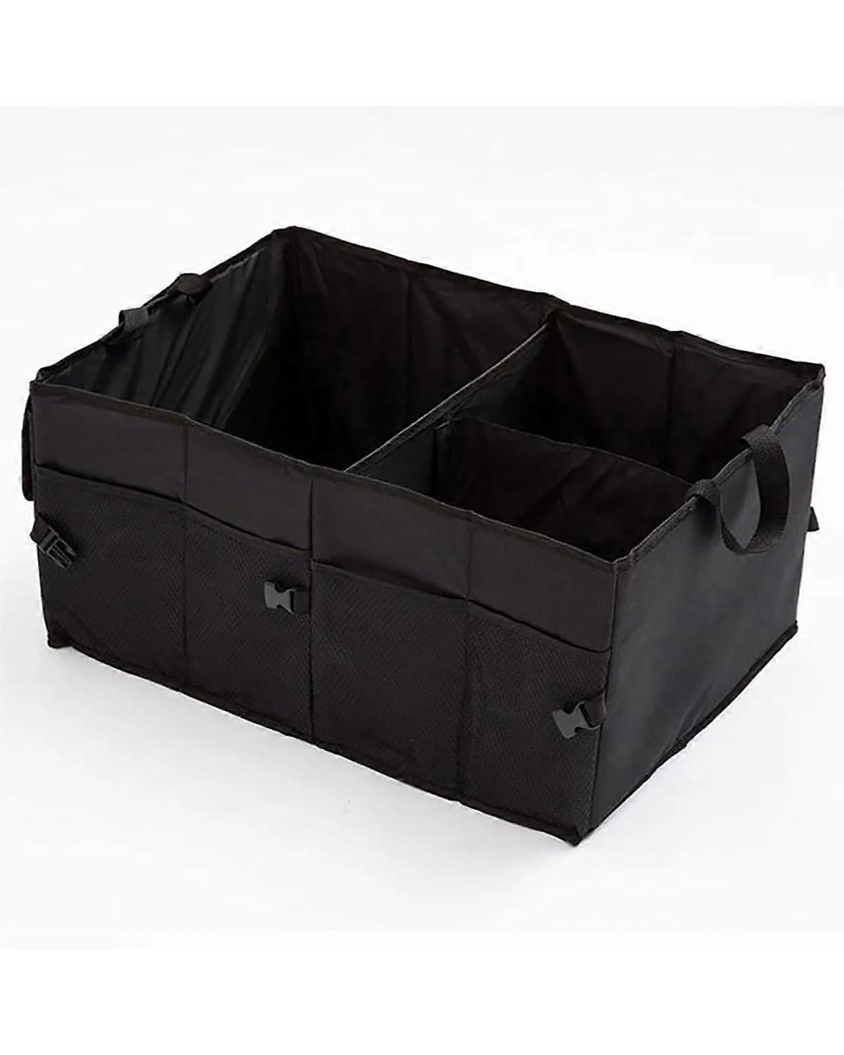 Car Trunk Organizer Luggage Net Foldable Heavy-Duty Durable Storage Box for Cars Trucks SUVs
