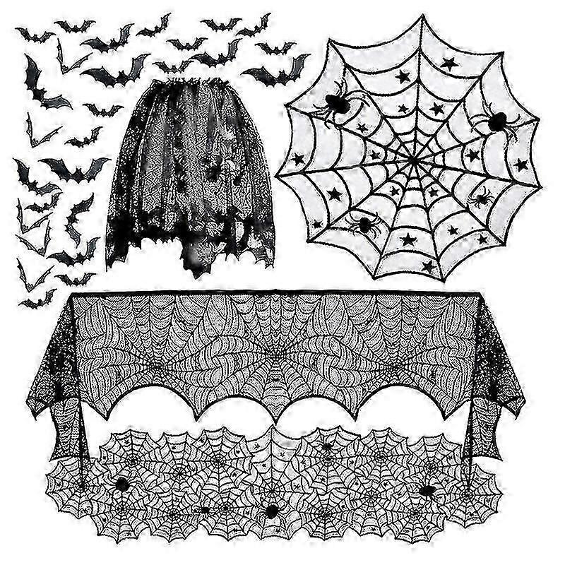 1set Halloween Decorations Tablecloth For Halloween Decorations