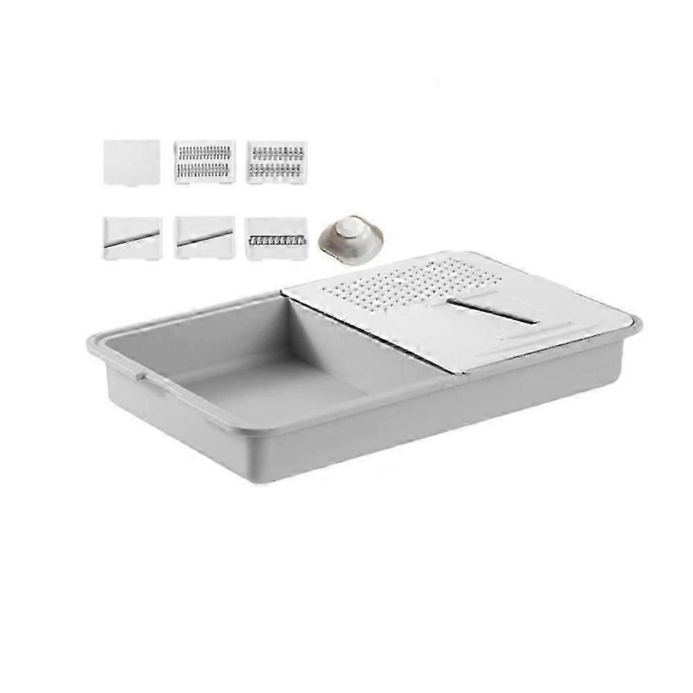 Multi-Functional Grater & Drainer Cutting Board