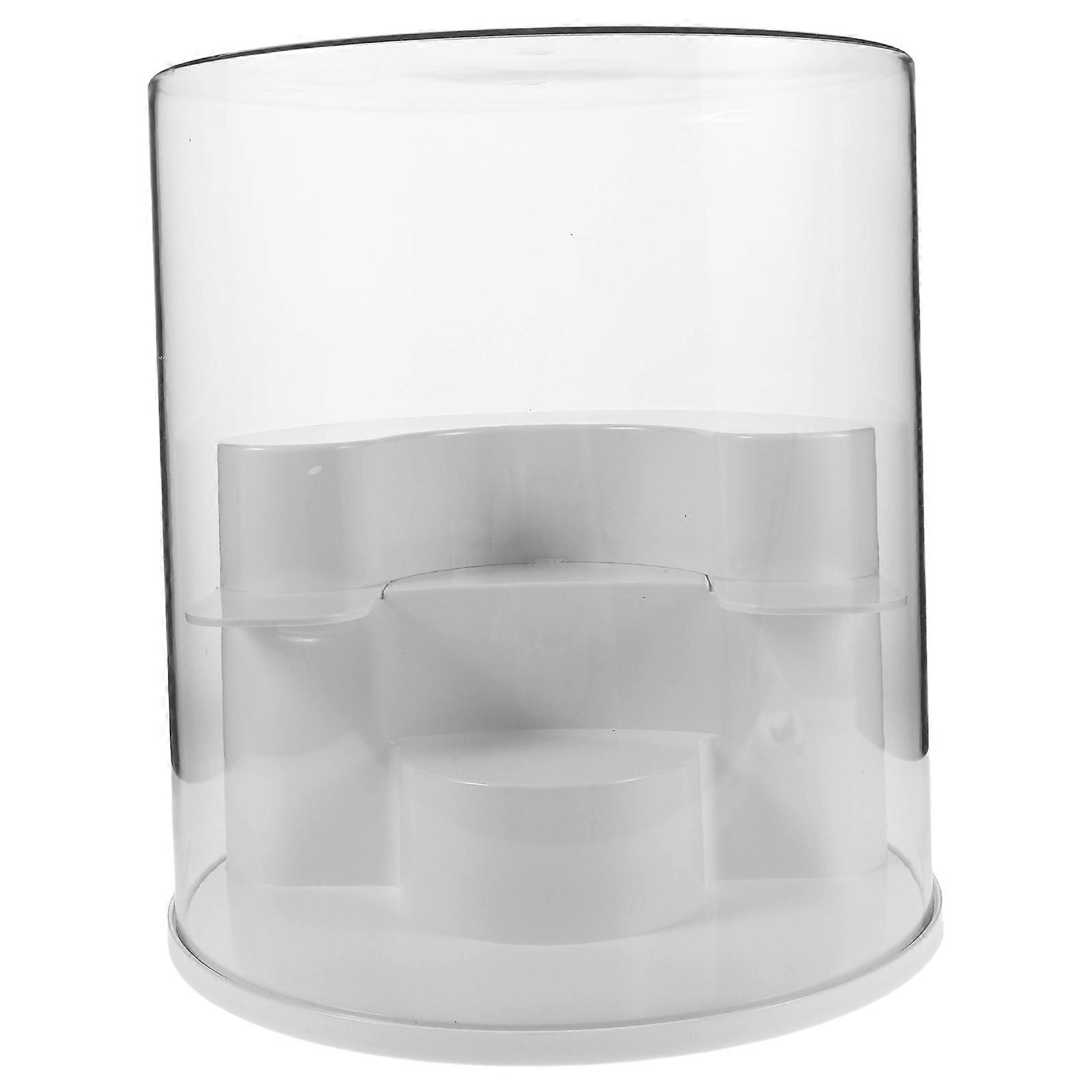 Dustproof Acrylic Display Shelf for Figurines   Modular Design, Sturdy Build, Easy Assembly for Collectibles and Miniature Figures Storage