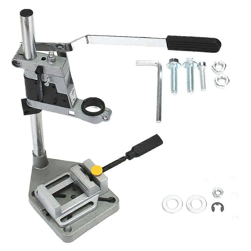 Drill Press Clamp Universal Bench Clamp Power Drill Garage Aluminum Alloy Steel Accurate Drilling 1 Set