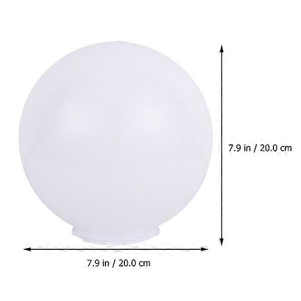 Outdoor lampshade, white, durable and fade-resistant, creating a romantic atmosphere