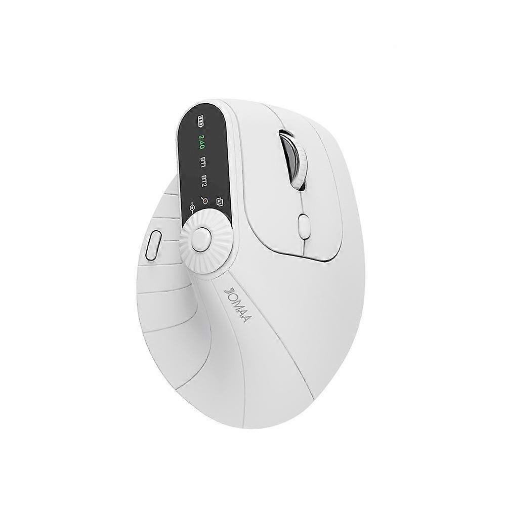 Saker Rechargeable 2.4GHz Wireless Three-Modes Vertical Ergonomic Optical Mouse