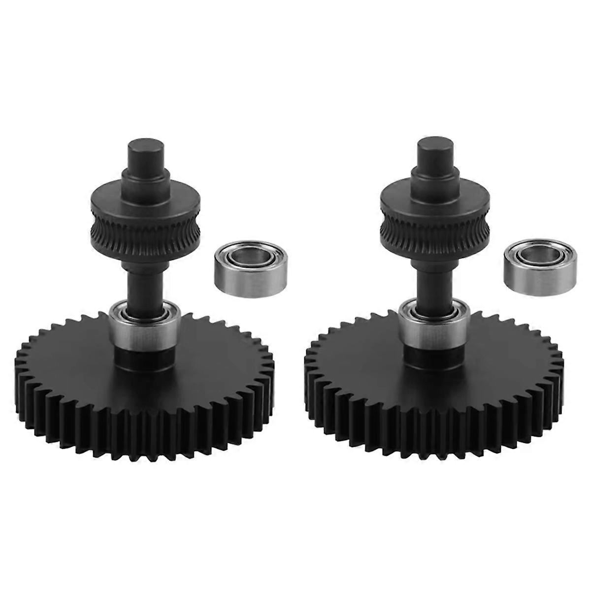 2PCS for K2 Plus Combo Gear Nano Coating Hardened Steel 5-Way Driven Wheel Wear 3D Printer Parts