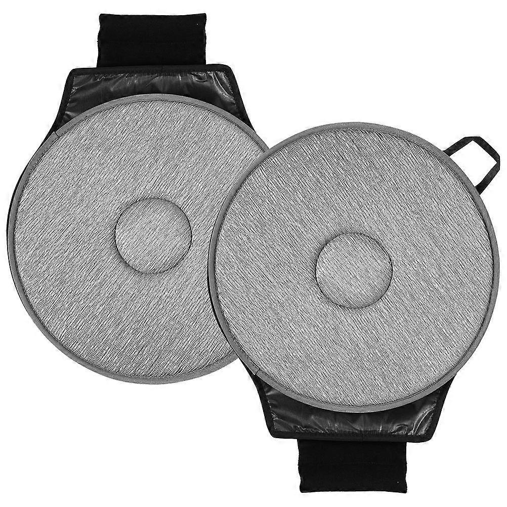 360° Rotating Car Seat Cushion 2Pcs Perfect For Drivers Offering Comfort Enhancement And Sleek Design Elements