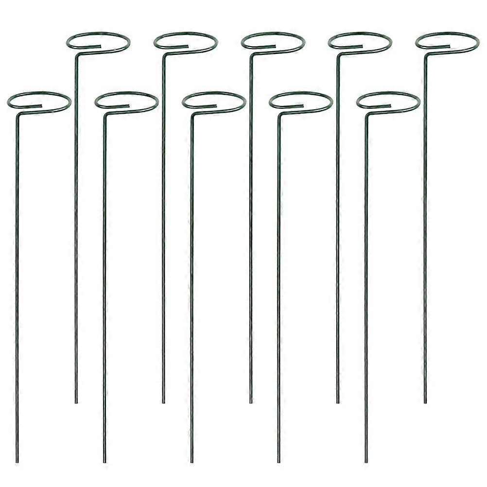 Vine Climbing Support Metal Flower Climbing Frame Garden Climbing Rack Round Shape Open Slot Design For Vegetables 12Pcs