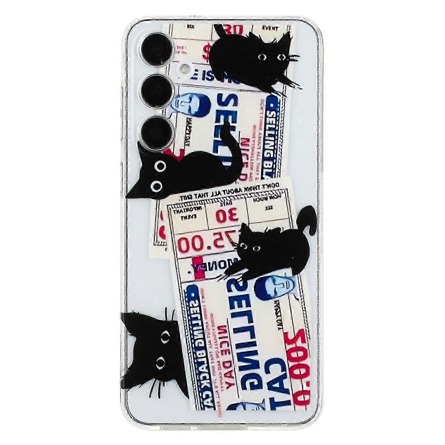 Pattern Printed Soft TPU Back Cover for 5G Smartphones