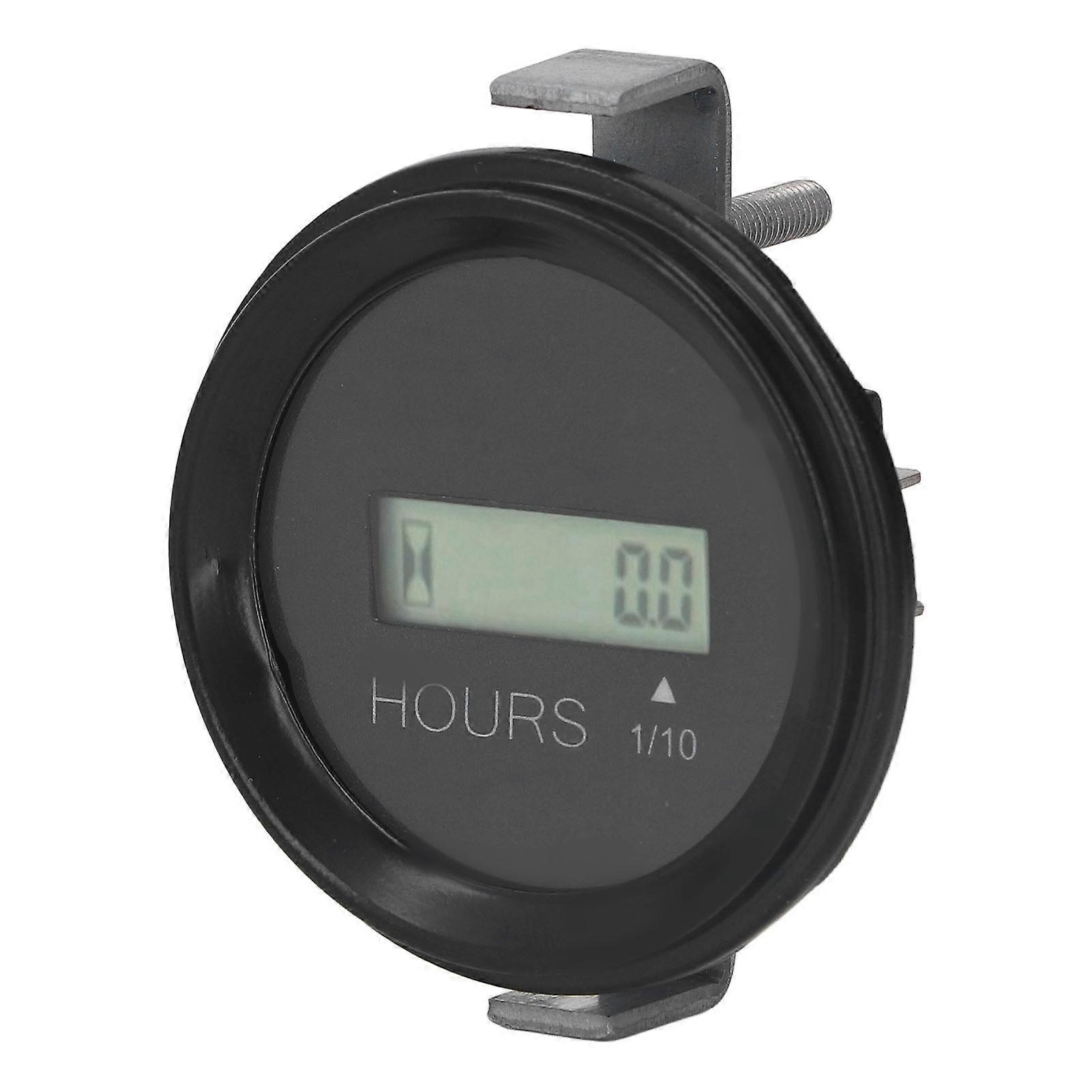 Excavator Remote Timer LCD Hour Meter 12-36V High Accuracy