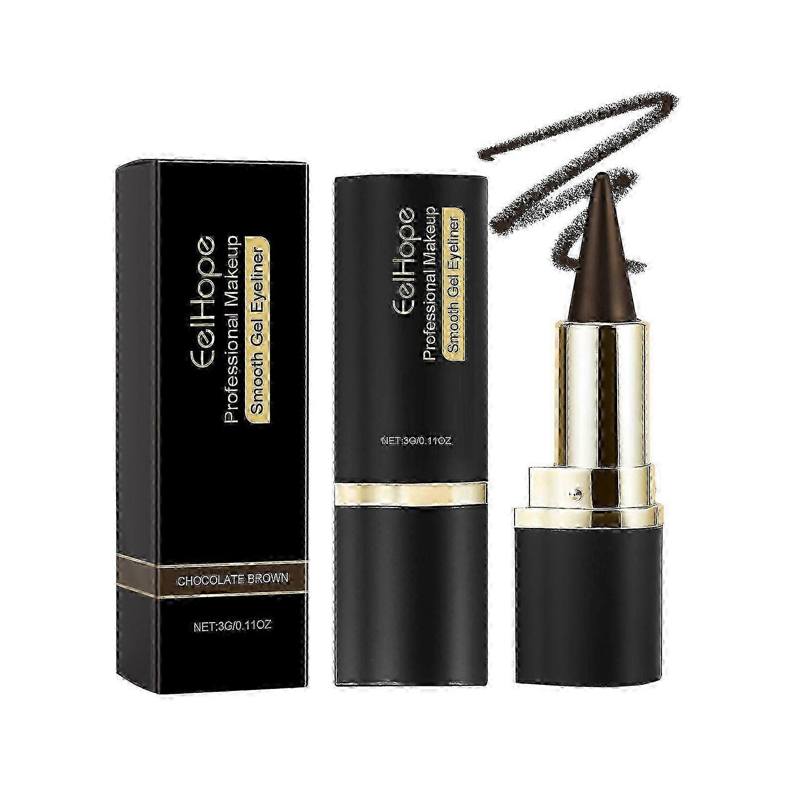 Eelhope Phantom Creamy Eyeliner Smooth Color Single Head Multicolor Solid Creamy Eyeliner