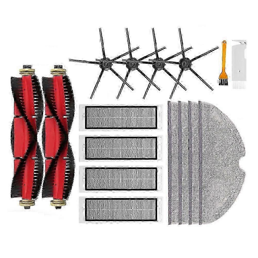 For Xiaomi Roborock S5 S5 Max S6 MaxV Main Side Brush Hepa Filter Mop-2025-ss