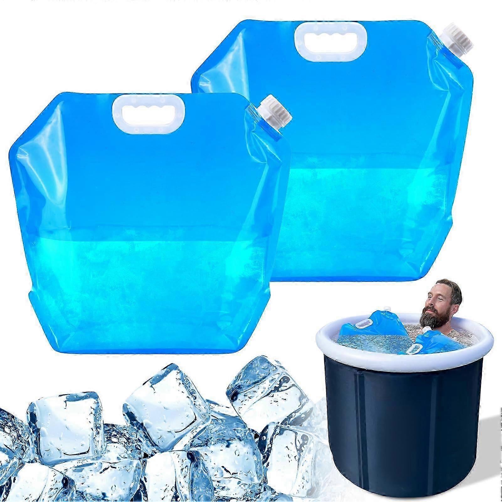 Ice Bath Bags,large Bathtub Freezer Water Bag,cold Plunge Accessories,ice Baths At Home, Applicable For Athletes, Portable Ice Barrel Cold Therapy -gs