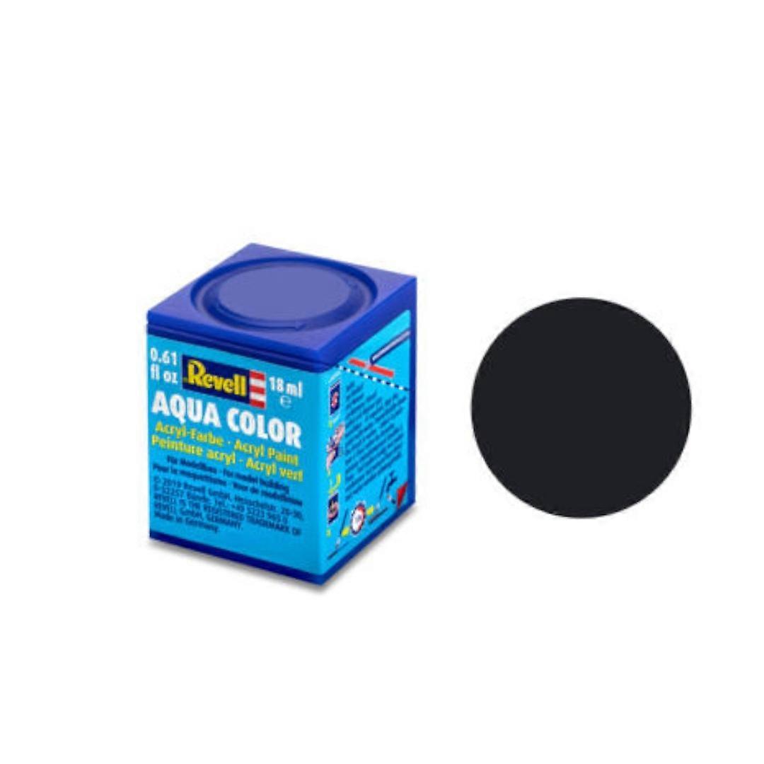Revell Aqua 008 Negro Alfombrilla 18Ml