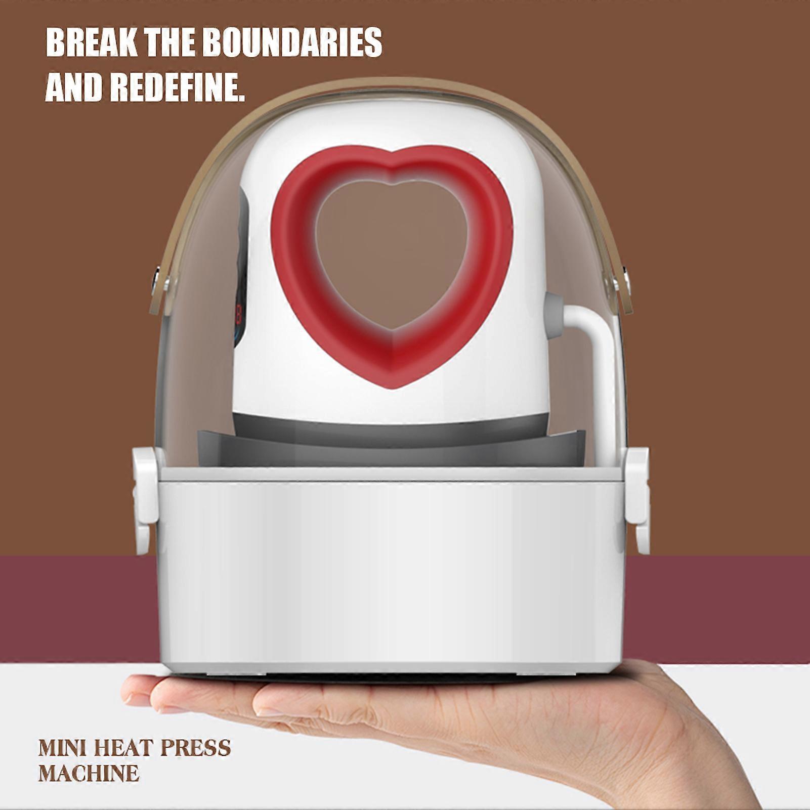 Mini Heat Press Machine P0203B 15x12cm Portable DIY Iron