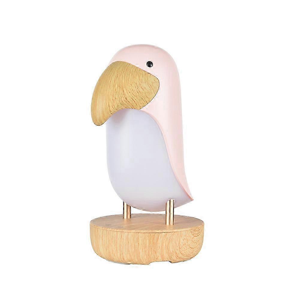 Birds Bluetooth-Speaker Ambient Light Stepless Dimming LED Breathing Lights USB Rechargeable Touch Table Lamp