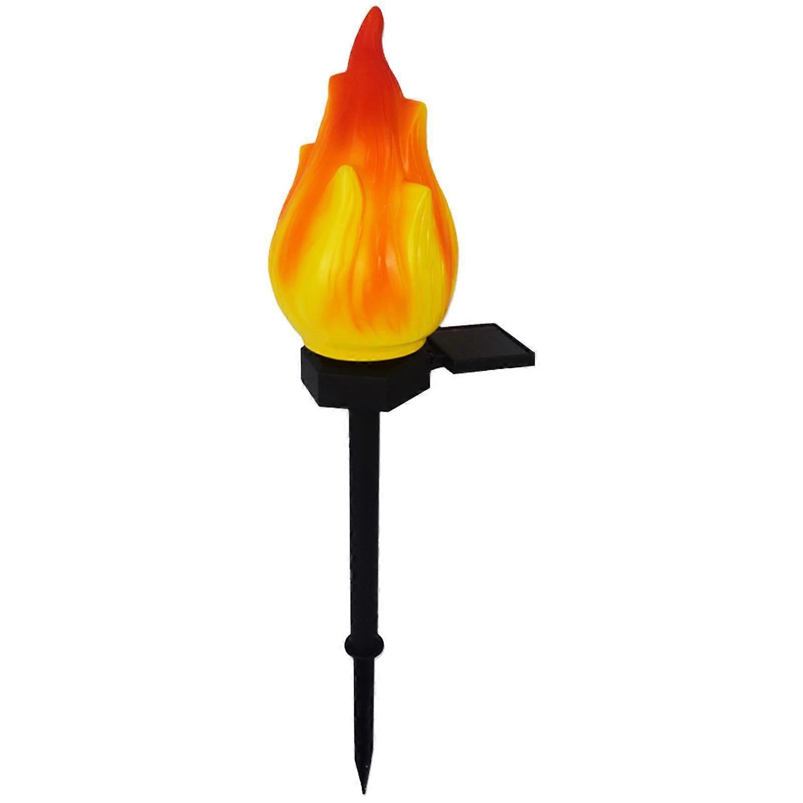 Genérico Outdoor Solar Flame Lights - Waterproof Solar Flickering Flame Torch Lights for Garden and Patio Use