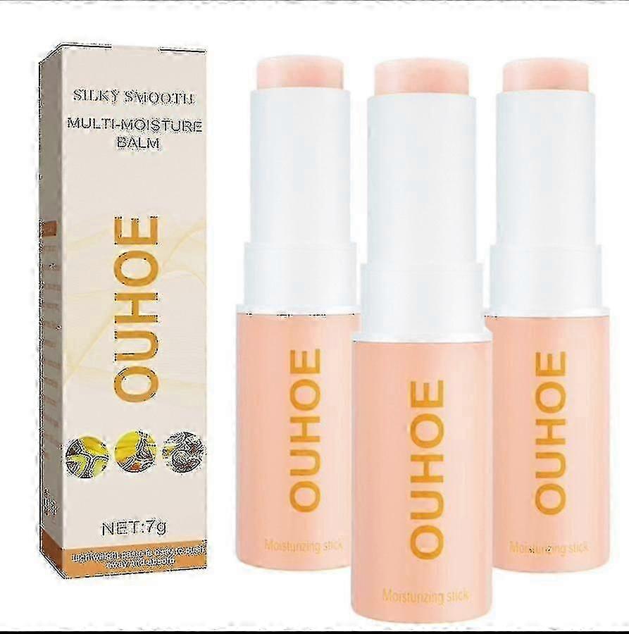 סטיק קרם נגד קמטים של Ouhoe, לחות לעור נגד קמטים, מטהרת קמטים על הפנים והצוואר, מבהירה את העור