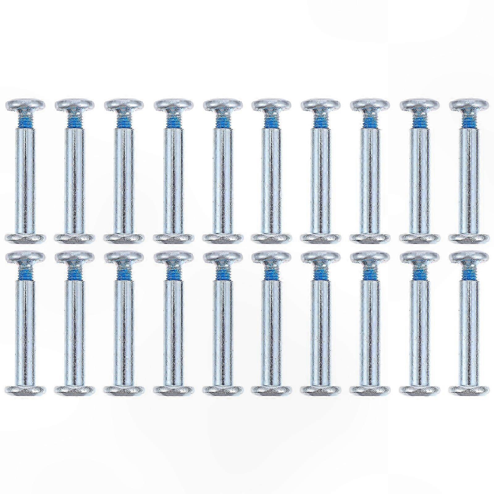 20-Pack Hex Socket Screws for Inline Skate Wheels