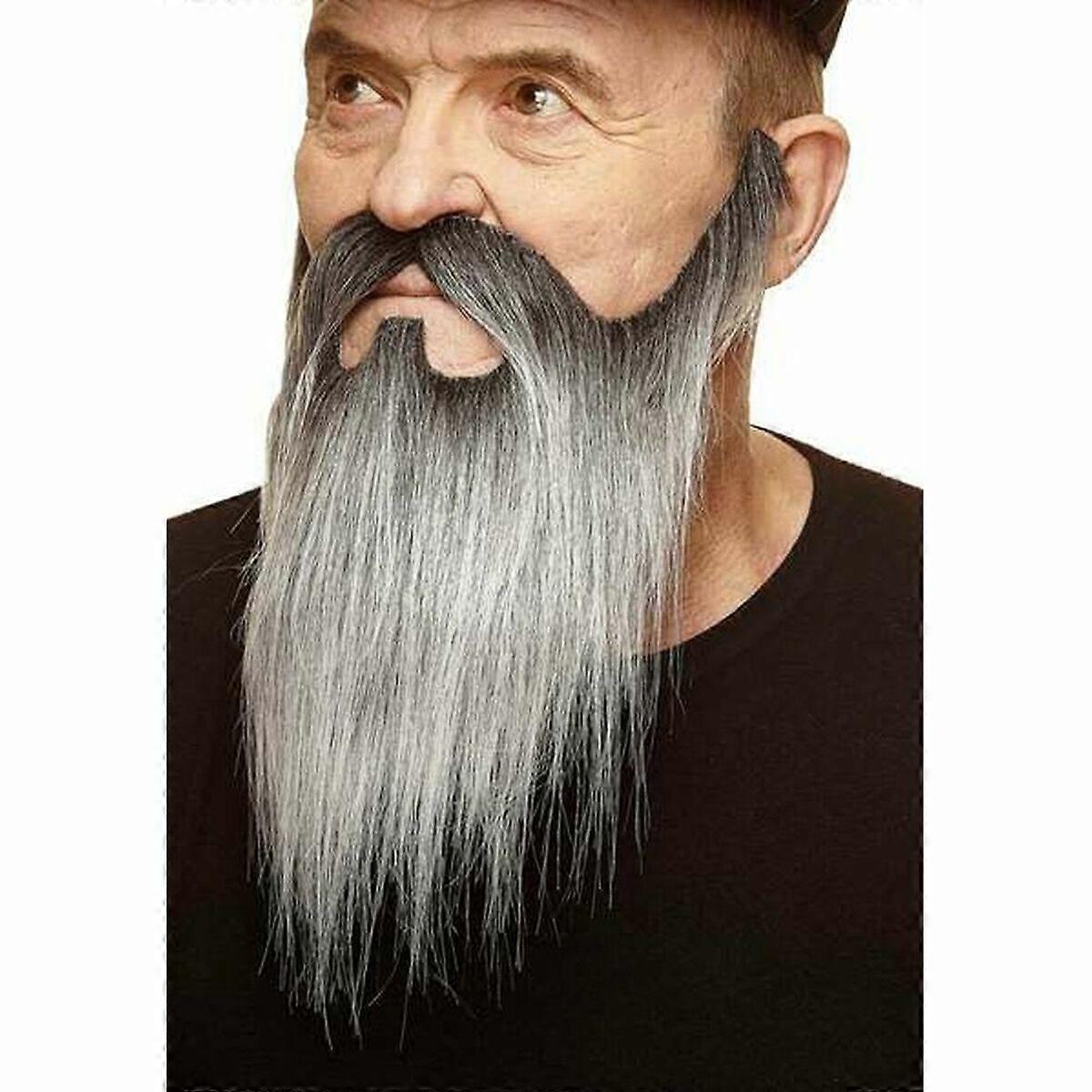 False beard My Other Me Grey