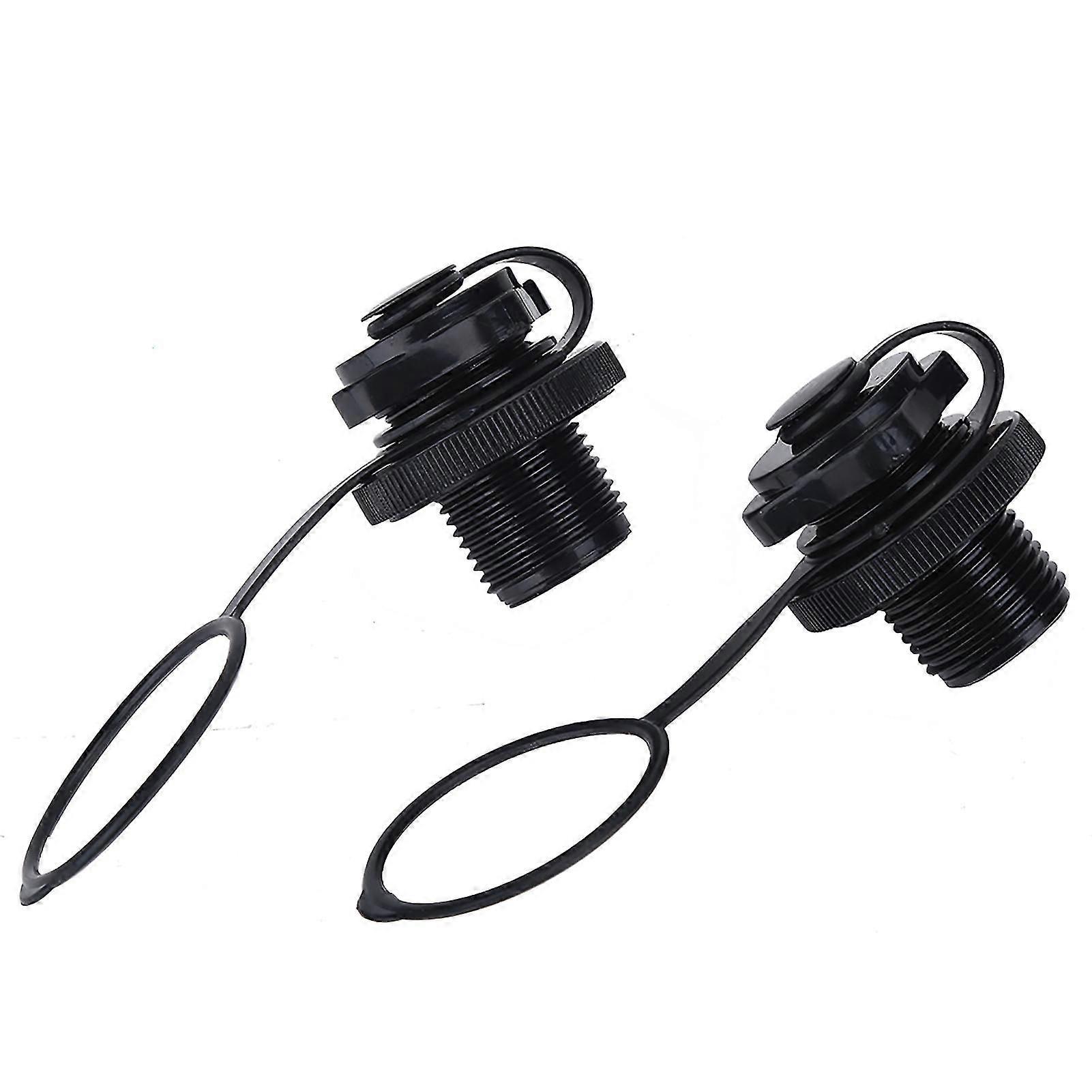 2pcs Valve d’air à vis de remplacement pour dériveur gonflable en caoutchouc Raft Pool Boat