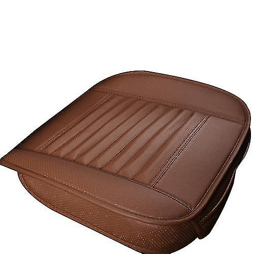 Car Front Seat Cover Breathable Leather Cushion Chair Mat Pad Protector