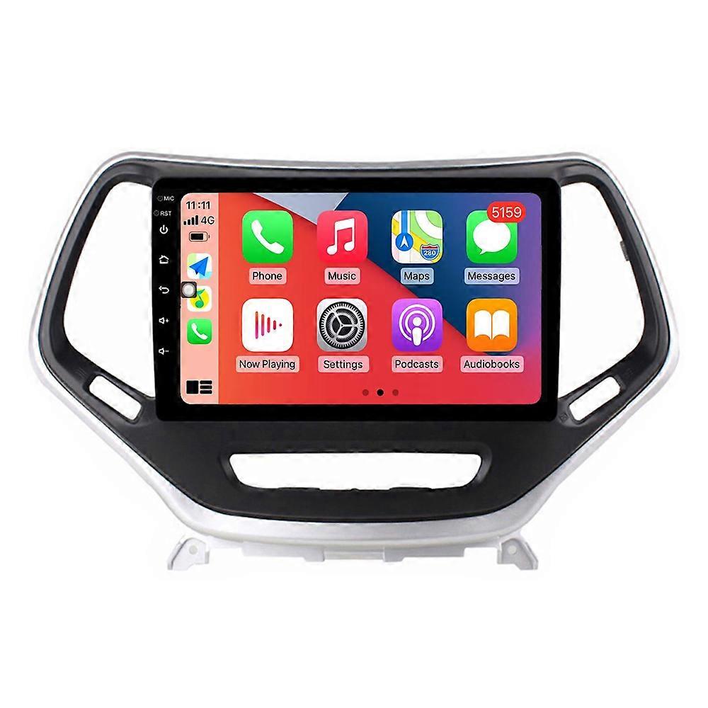 Car Multimedia Player For Jeep Cherokee 5 KL 2014 - 2018 CarPlay Android Auto Stereo Radio GPS Navigation Autoradio Bluetooth 2Din Video Touch