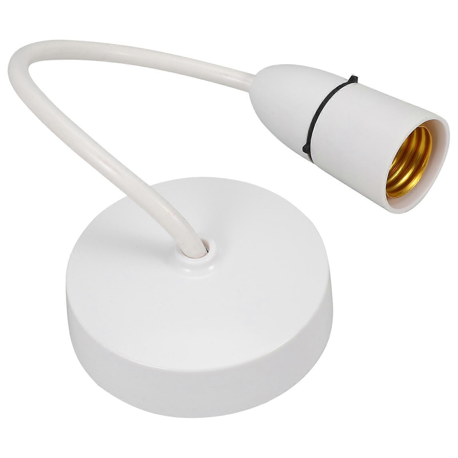 Pendant Light Ceiling Socket Fitting E27 for Bedroom 4Sets White ABS Copper