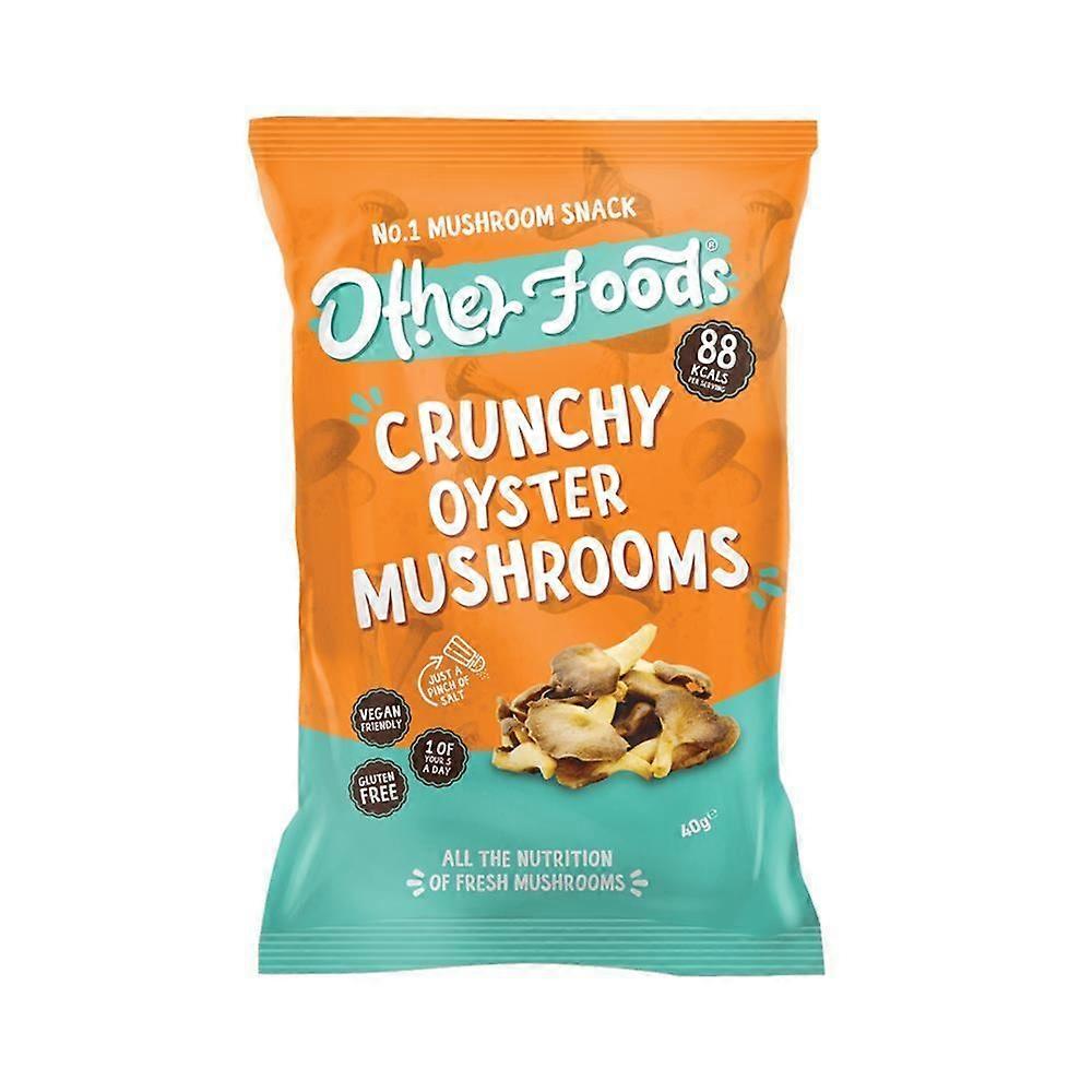 Other Foods Crunchy Oyster Mushrooms 40g - 6 Pack