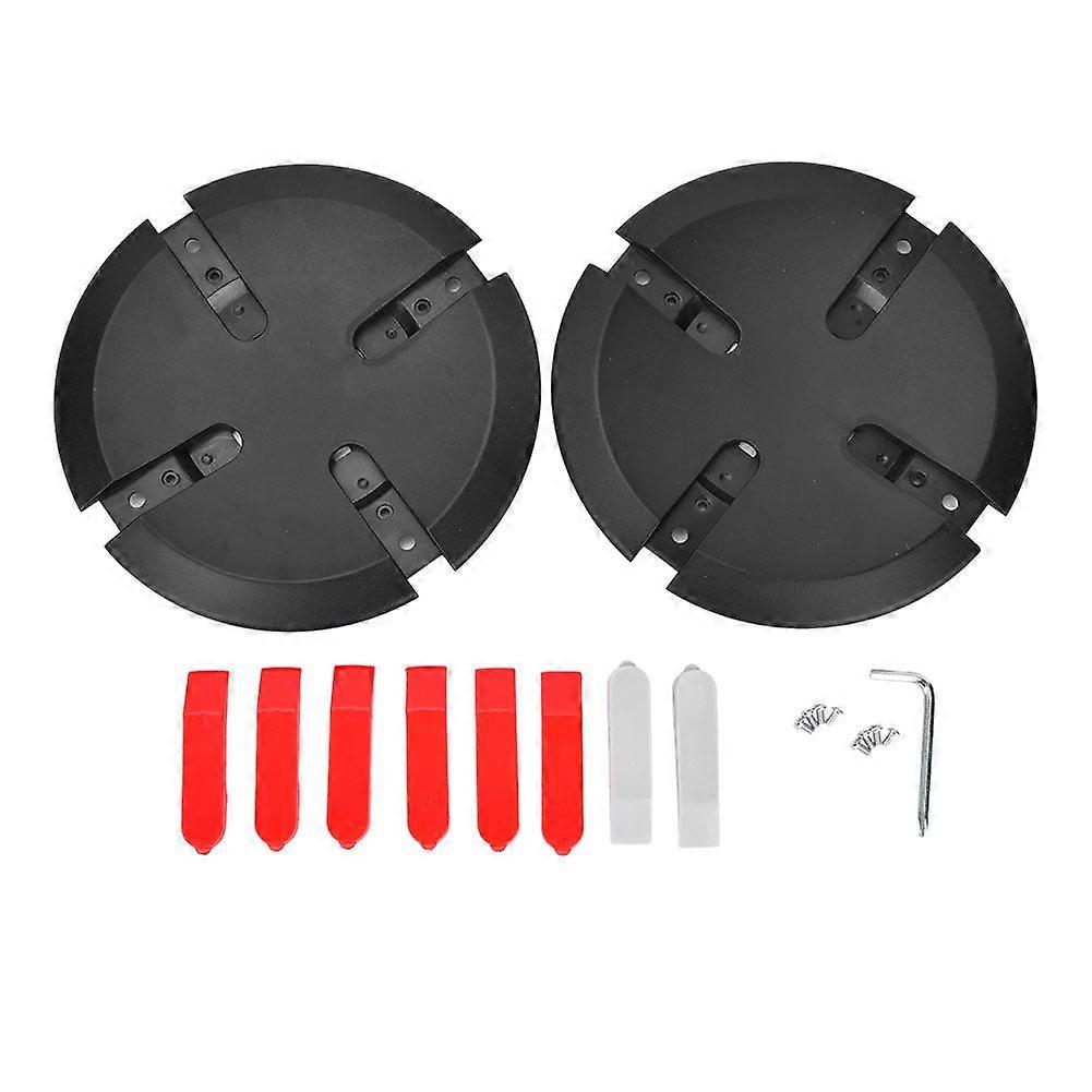 2PCS ABS Mini Wheel Hub Cover Tire Side Cap Decoration Part for Xiaomi Balance Electric Scooter