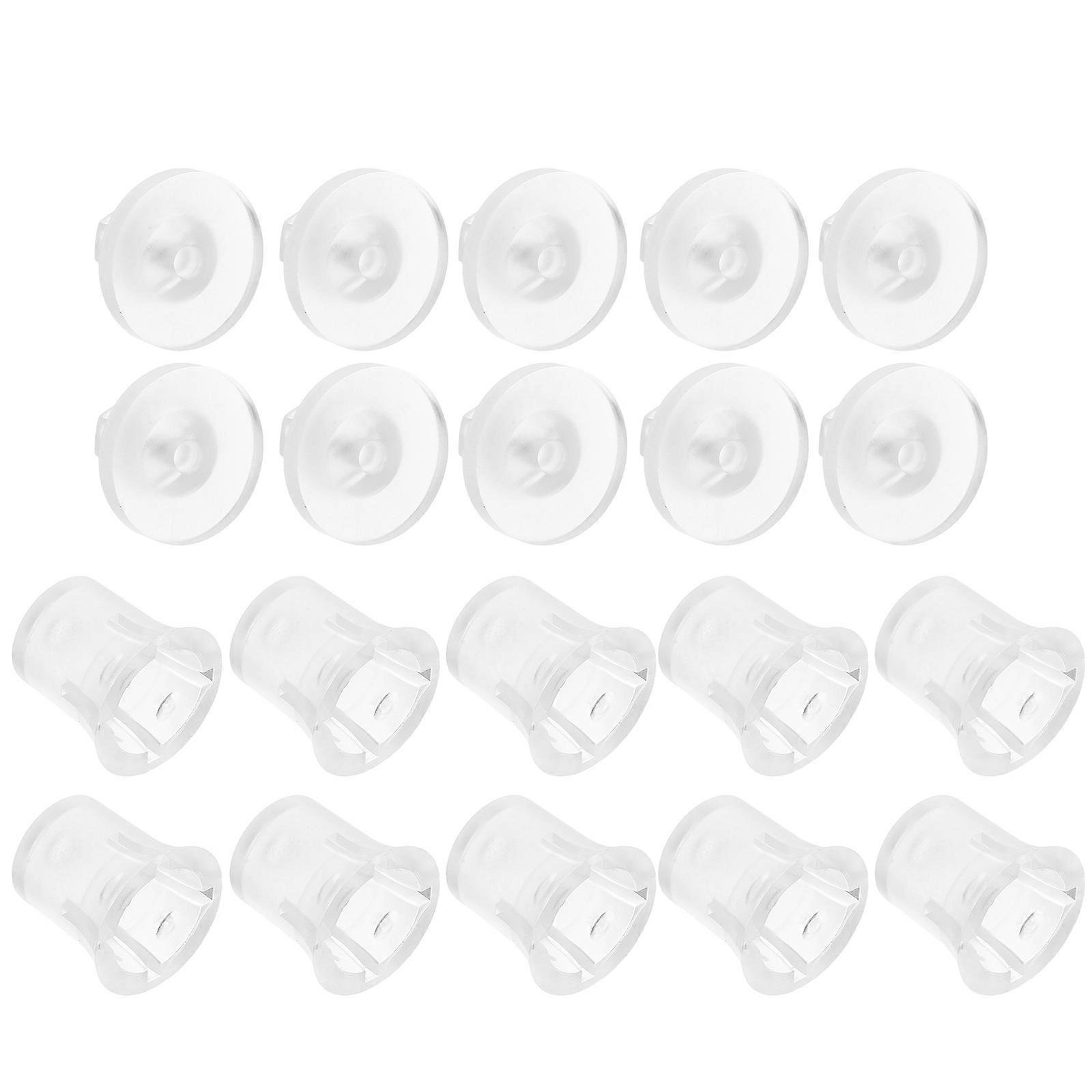 Advertising Decorative Nail Acrylic Nails for Wall Mounting 20Sets Clear