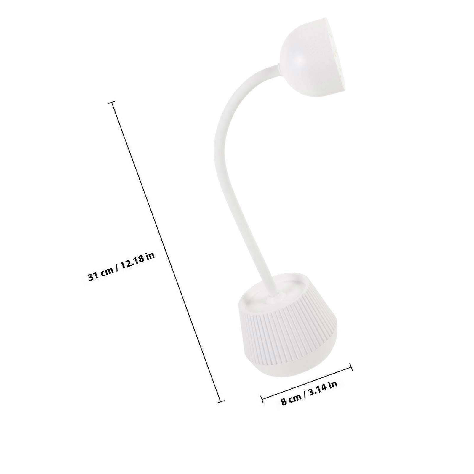 Gel Uv Nail Lamp Nail Table Light Professionals Use White LED Material with Uv Curing Function 1Pcs