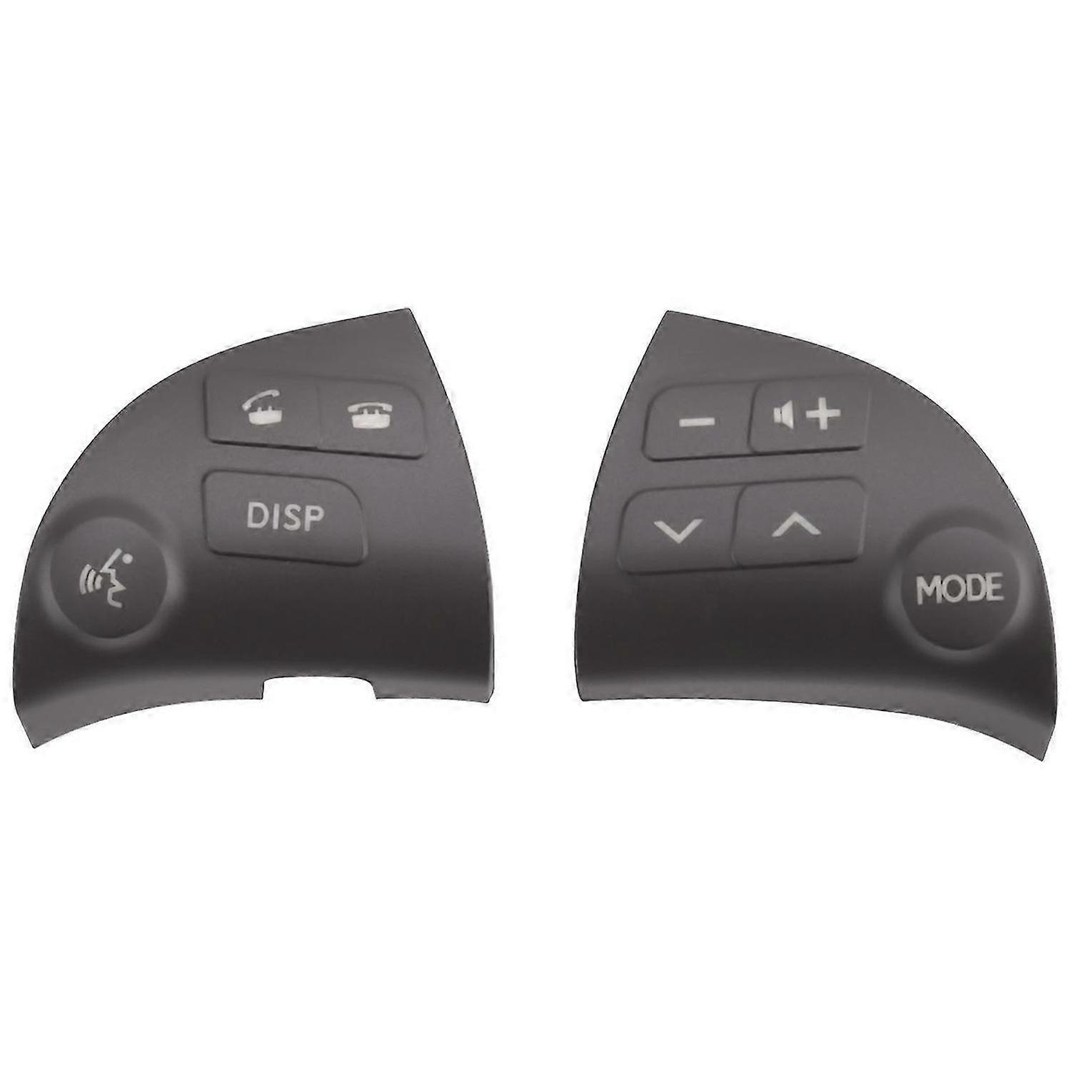 2Pcs Multifunctional Bluetooth Speaker Button Switch for ES350 Steering Wheel Button 84250-33190 A