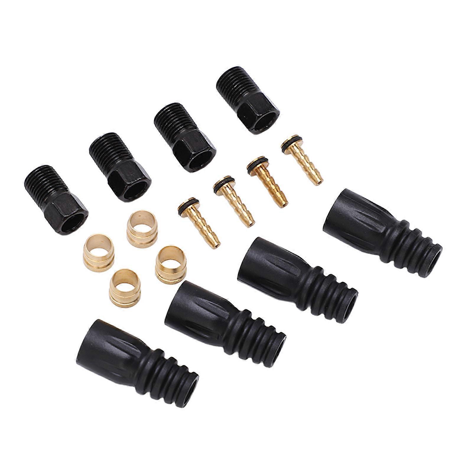 Disc Brake Cable Hose Set 5.4mm Rustproof Plastic Copper Durable