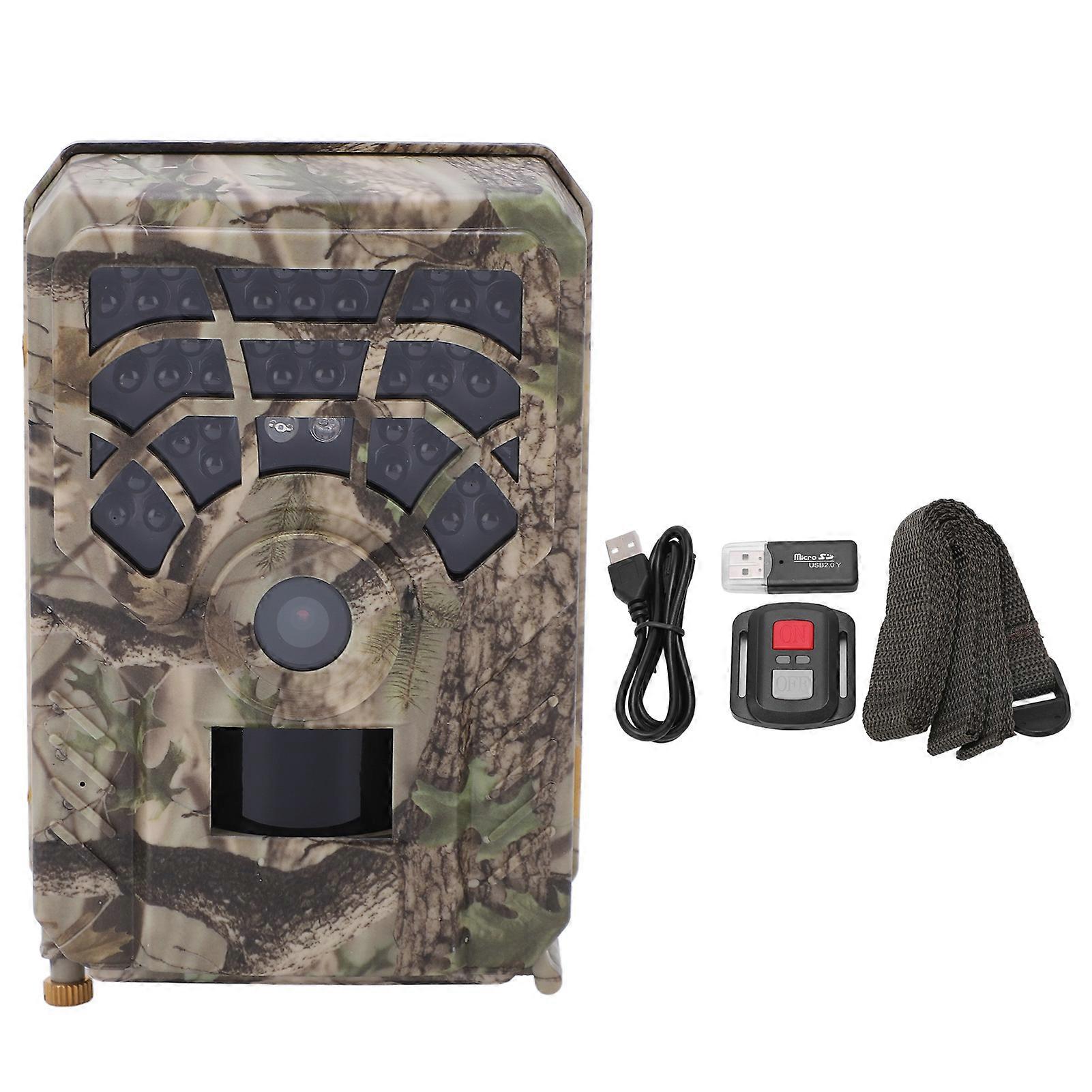 Caméra de chasse WiFi 24MP 1296P IP54 étanche, photographie rapide, caméra de surveillance infrarouge WiFi