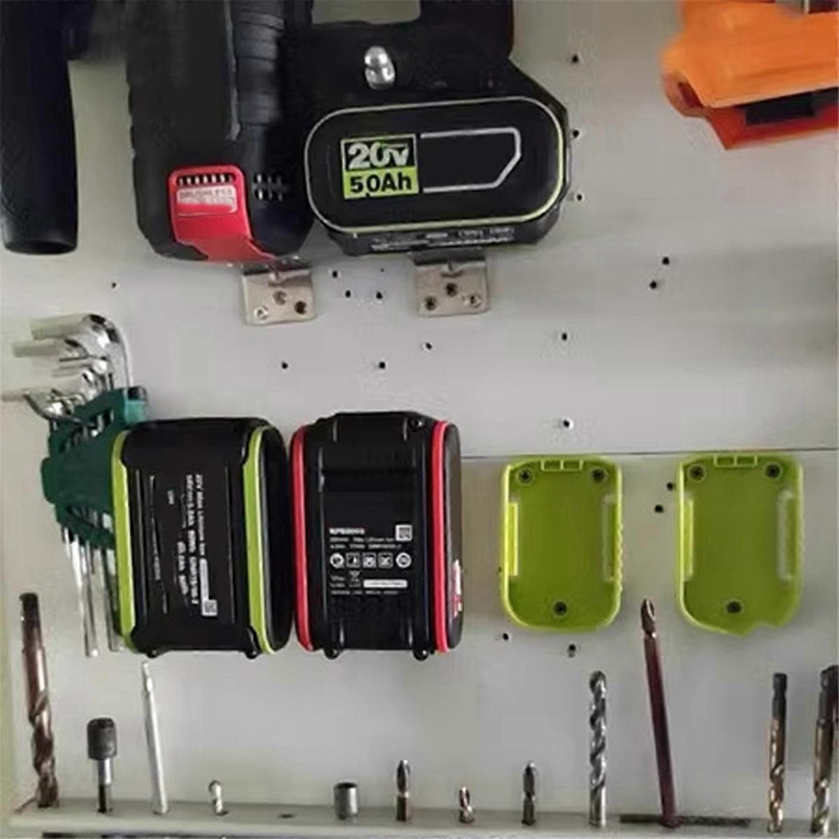 5Pcs Battery Storage Rack Case For 5pin 20V Battery C