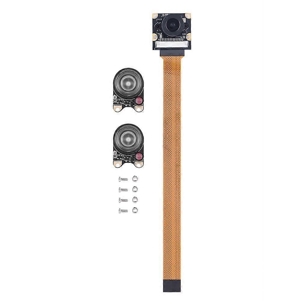 5MP Night Vision Camera Module with 2 Fill Lights for Raspberry Pi Zero