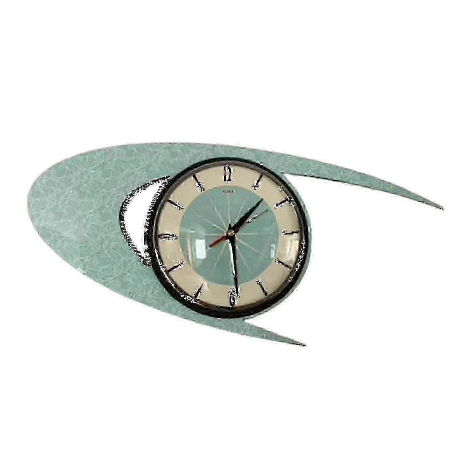 リビングルームの装飾に最適な電池式ヴィンテージミッドセンチュリー時計