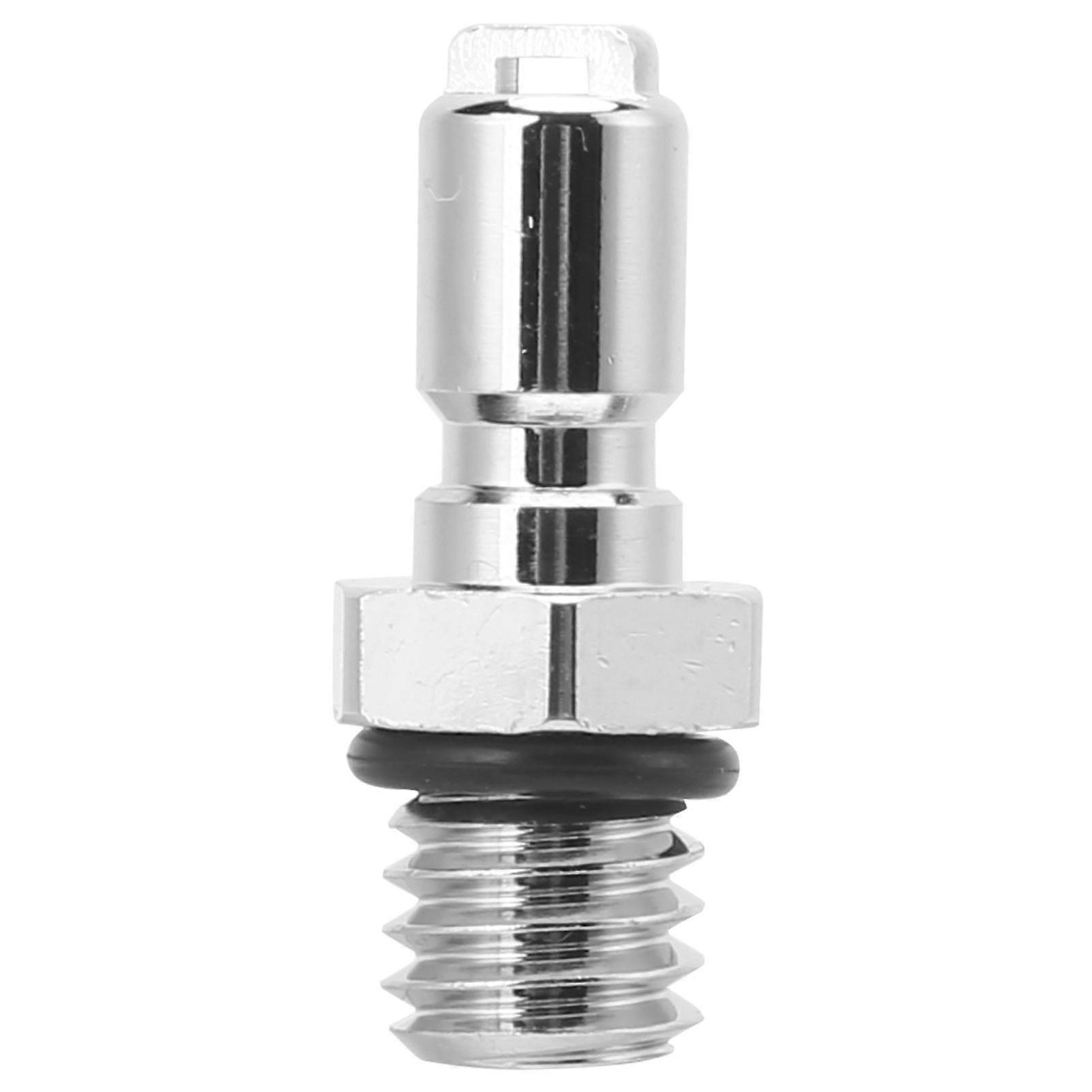 For BCD Power Inflator Adapter Chrome Plated Brass Diving Exhaust Valve Nipple Replacement