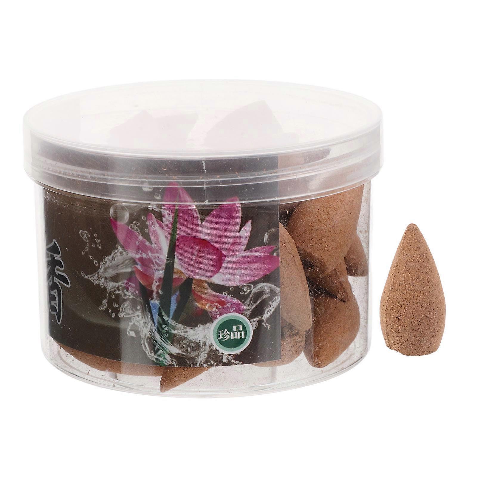 Incense Cones for Home Use 2 Boxes Sandalwood Backflow Fragrance