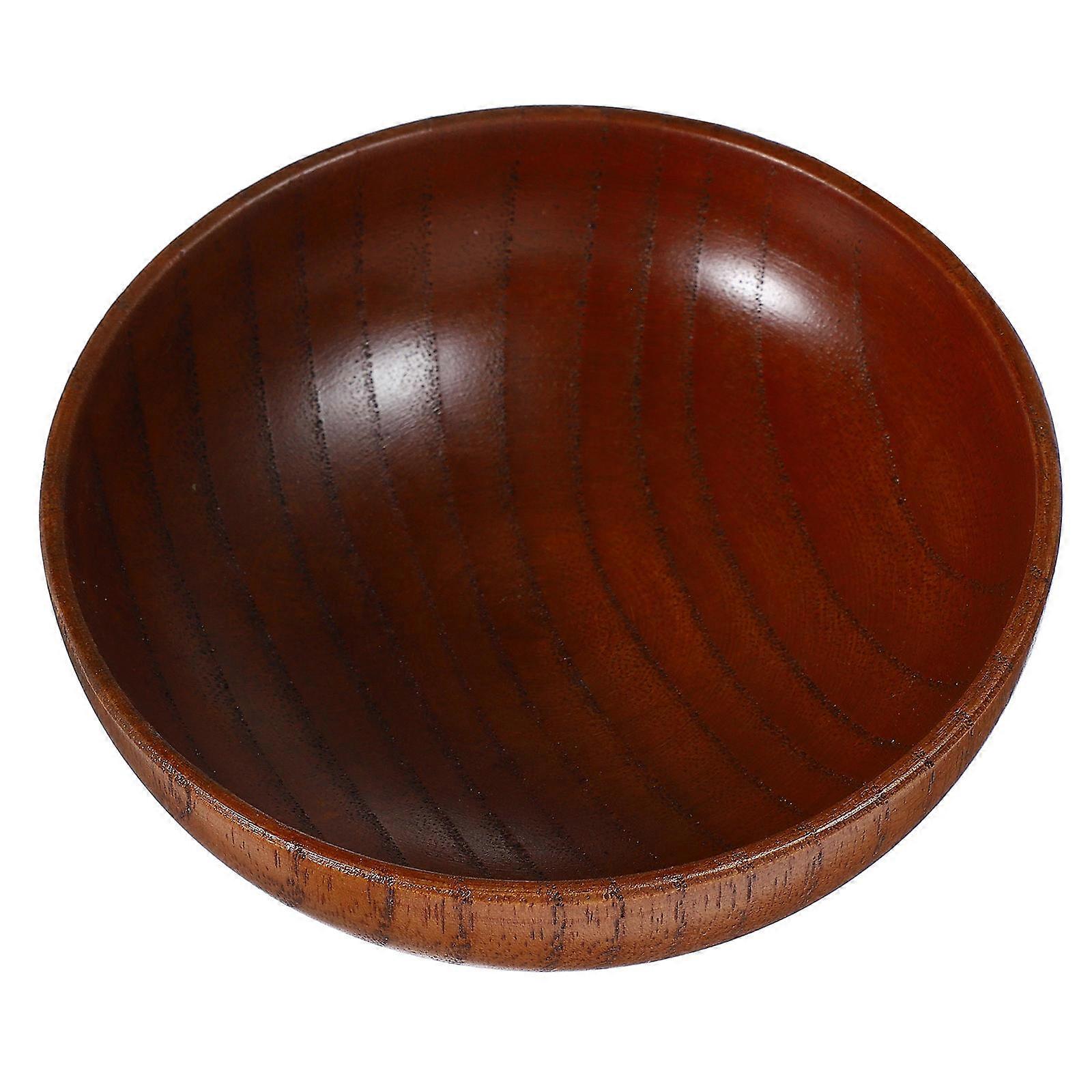 2Pcs Wooden Sauce Plate Ideal For Dining Table Gift Giving With Retro Style And Preventing Leakage
