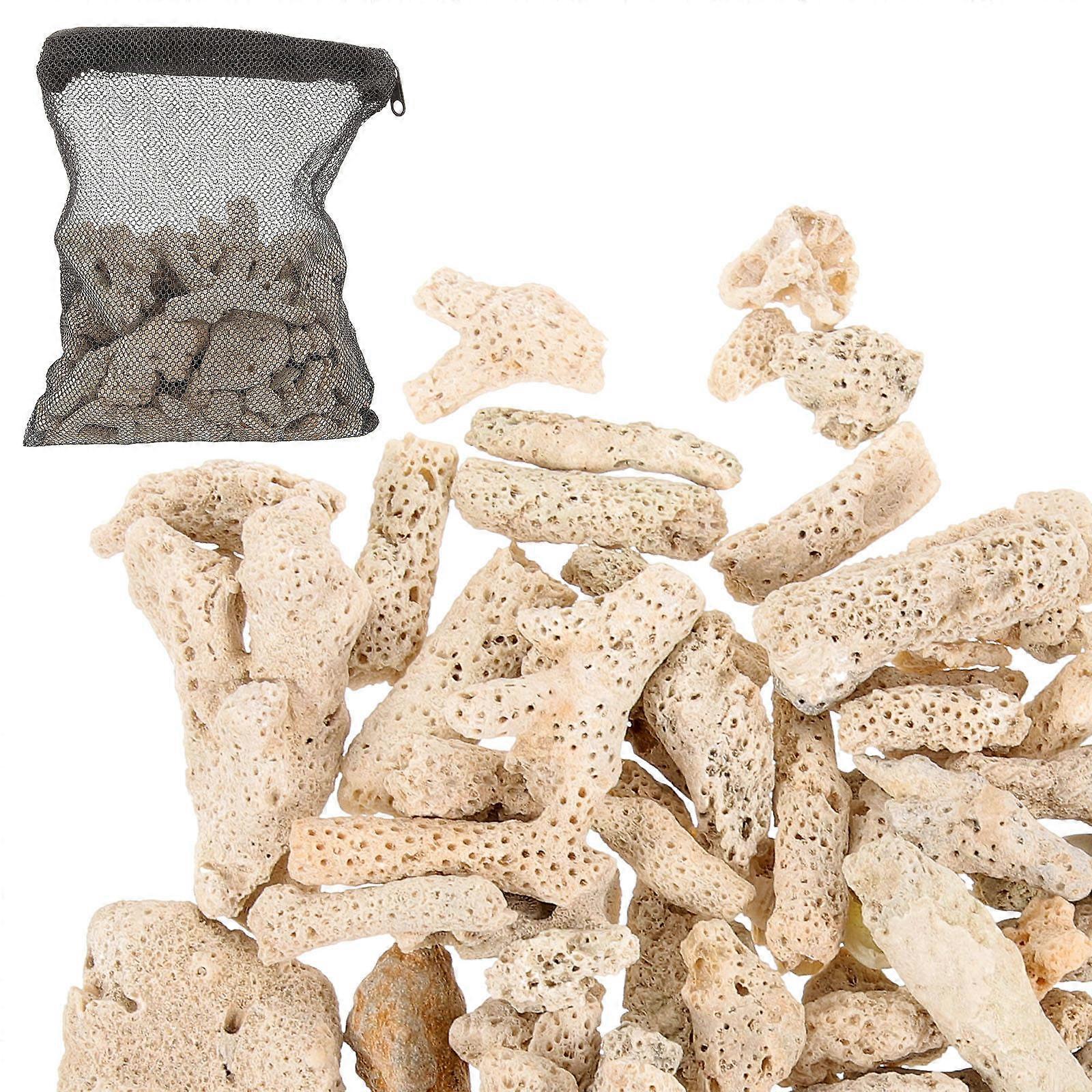 Pond Filter Sets Perfect For Saltwater Aquarium Designed For Fish Owners Simple Design Natural Coral Material Improves Water Quality