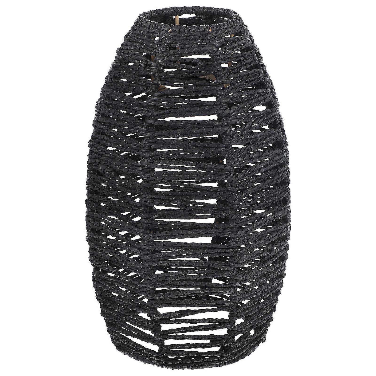 Imitation Rattan Woven Lampshade Replacement Lamp Cover 3Pcs Pack