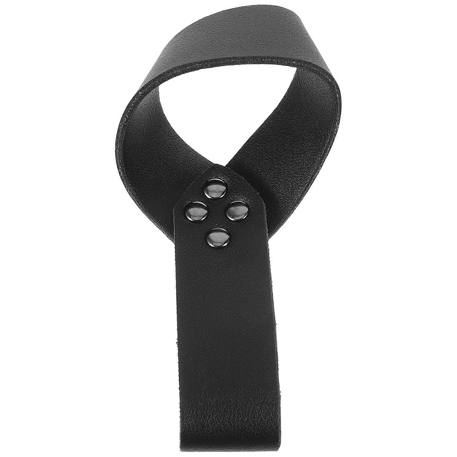 PU Sword Holder 5Pcs Medieval Renaissance Accessory For Costume Performance Black Carrying Tool