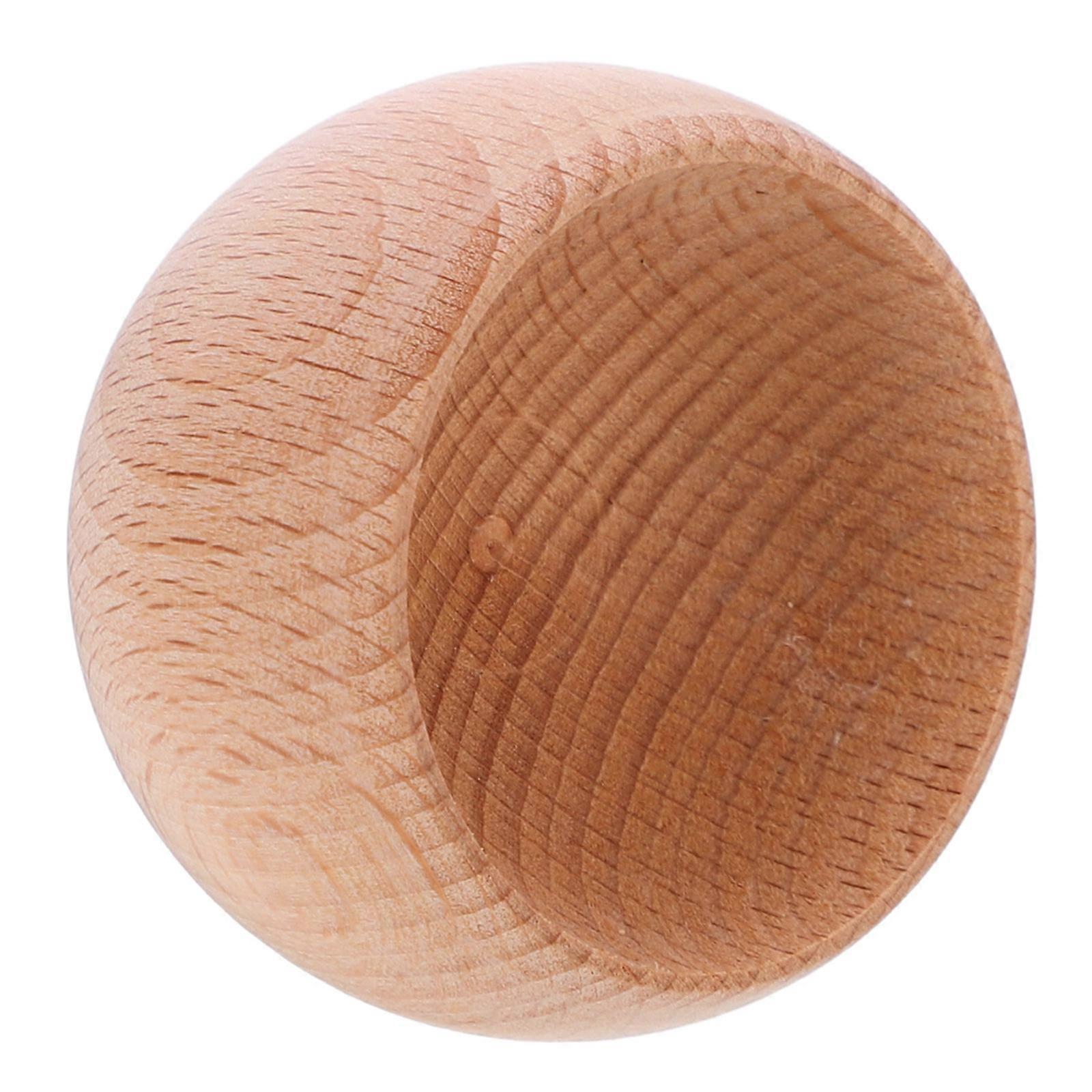 Wooden Aromatherapy Diffuser Essential Oil Dispenser Designed For Vehicle And Home Decorations Sized 4.30X4.30X3.20CM Available In Khaki 5Pcs