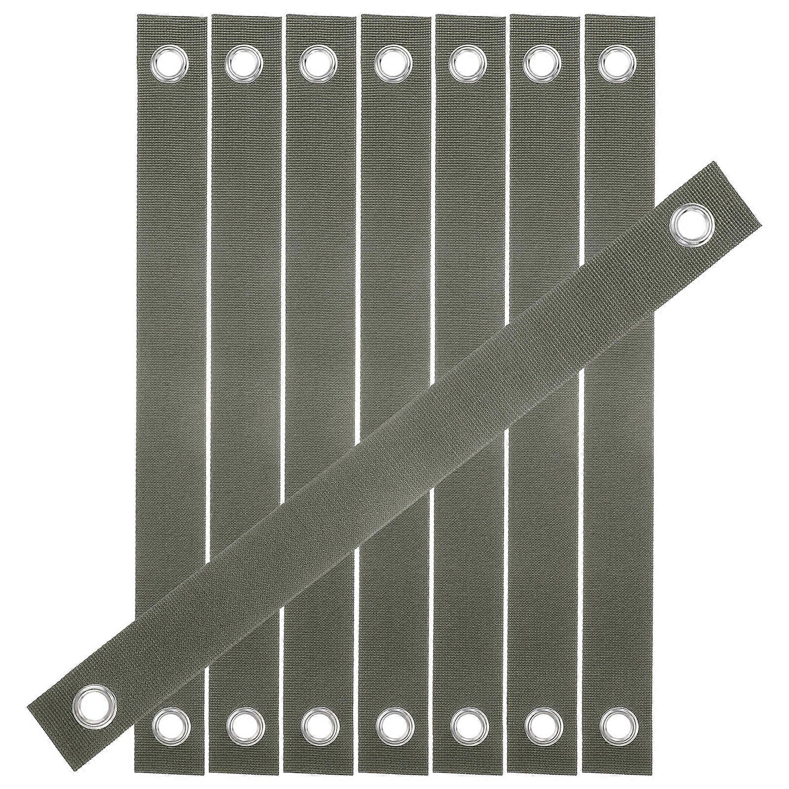 Nylon Tree Fixing Straps with Grommets for Stormy Weather Support 8Pcs