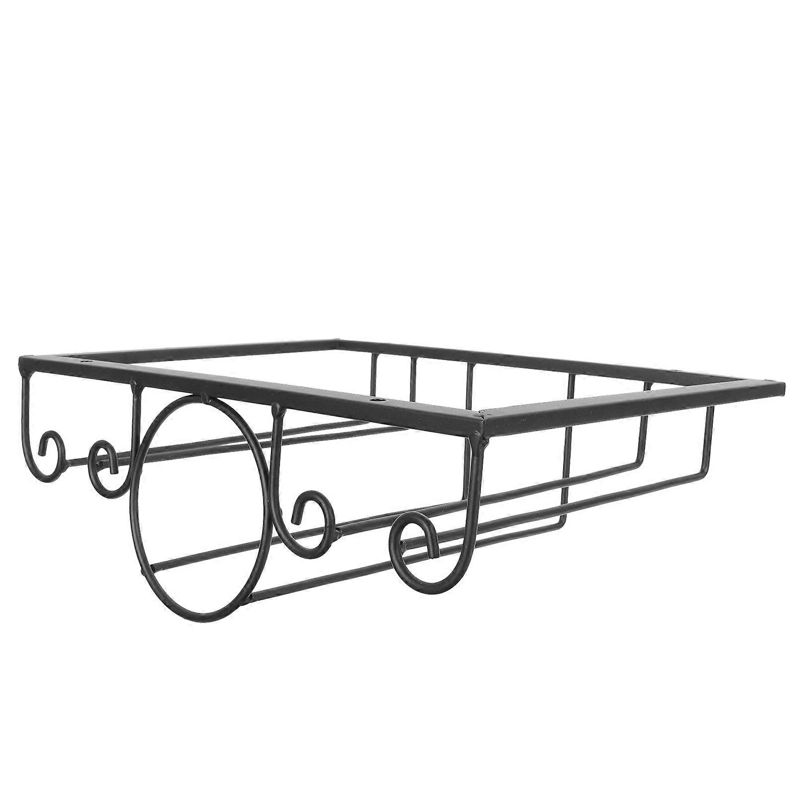 Creative Wine Cup Rack for Storage 1Pcs Black Iron Upside Down Glass Holder